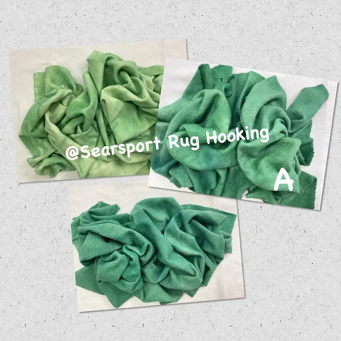 Green Over Dyed Wool A