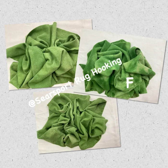 Green Over Dyed Wool F