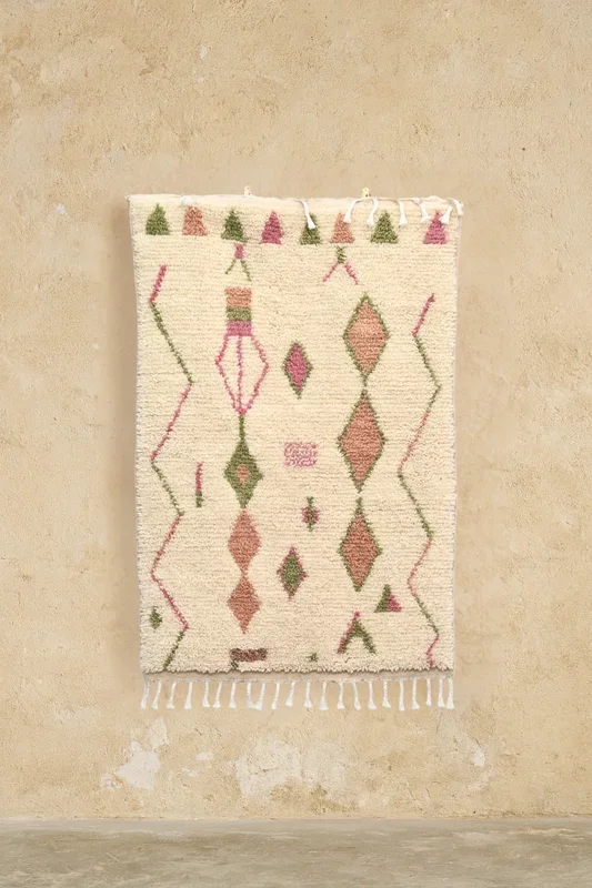 Handmade Azilal Rug, 145 x 95 cm, PO-438