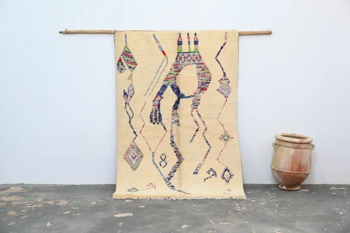 Handmade Azilal Rug, 210 x 140 cm, AZO-630