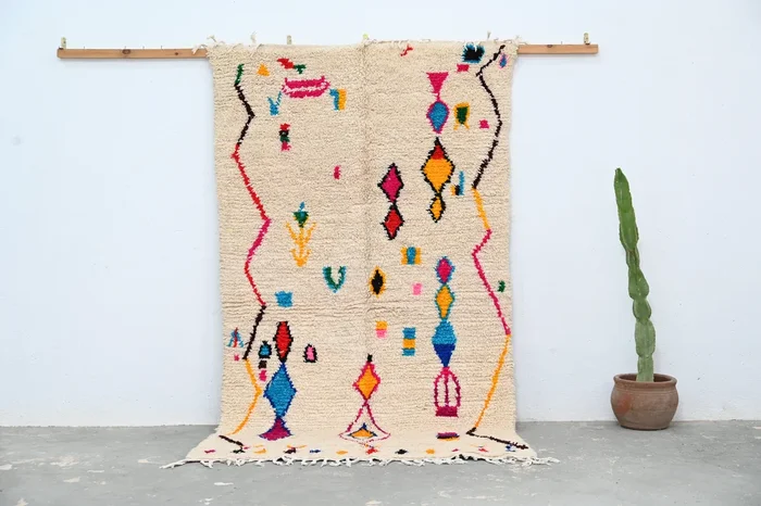 Handmade Azilal Rug, 240 x 135 cm, AZO-494