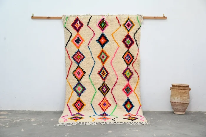 Handmade Azilal Rug, 245 x 145 cm, AZO-509