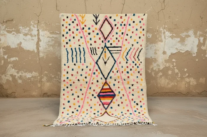 Handmade Azilal Rug, 250 x 150 cm, AZO-558