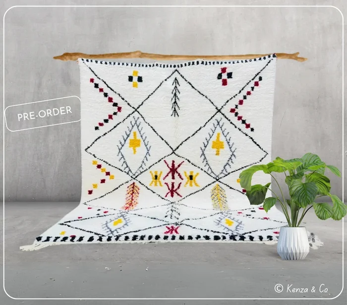 Handmade Azilal Rug – Pre-Order #AZ026