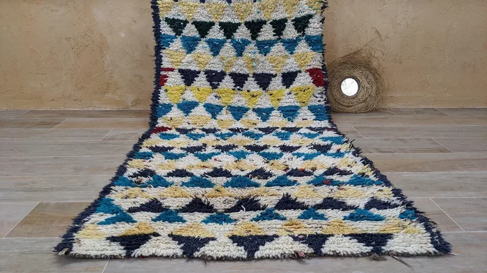 Handmade Berber Rug – 190 x 92 cm || 6.23 x 3.02 feet