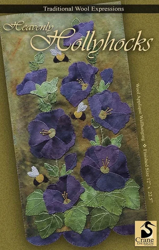 Heavenly Hollyhocks