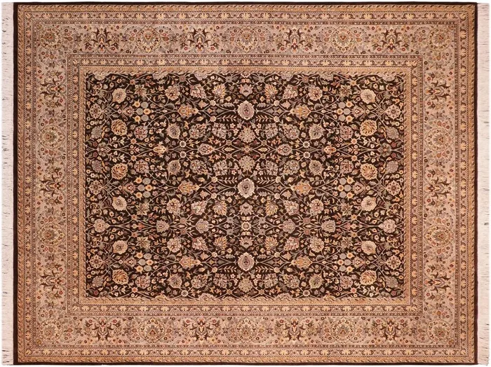 Heritage Rutha Brown/Gray Wool Rug – 8’1” x 10’6”