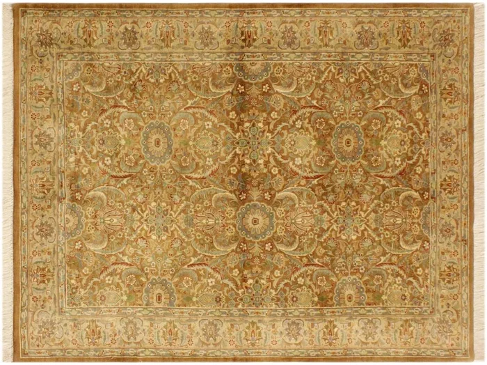 Heritage Season Brown/Tan Wool Rug – 4’2” x 6’2”