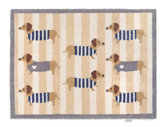Hug Rug Washable Sausage Dog Chic Multi