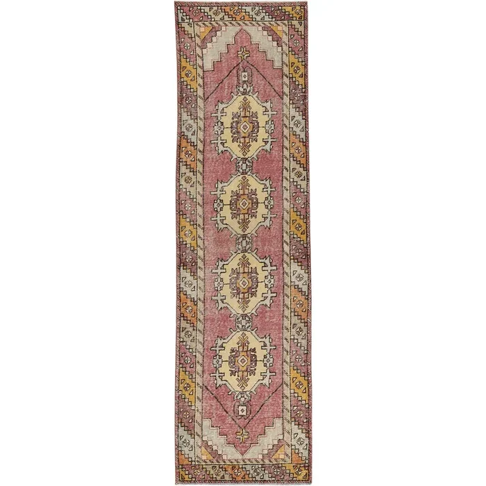 Icy – Vintage Turkish Runner Rug