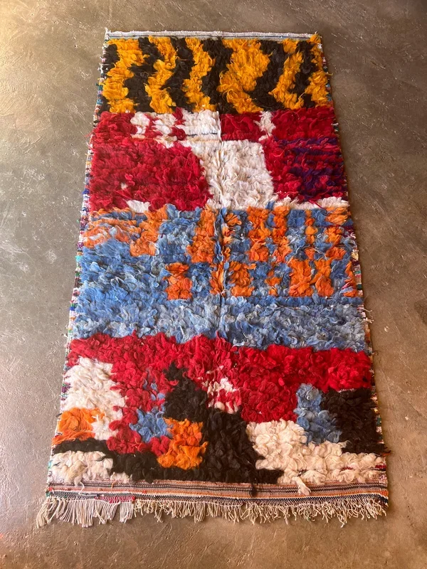 Ija’s Abstract Wool Boucherouite