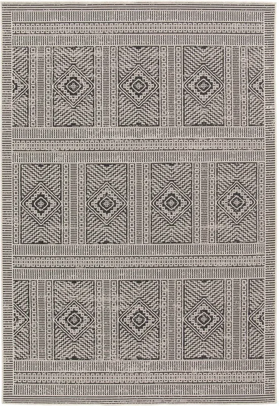 INCA INDOOR OUTDOOR BLACK VINTAGE CREME
