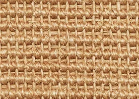 Kalahari Fine Rib Sisal Medium Rug with Belgian Jute binding