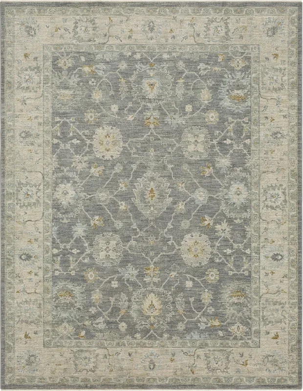 Karastan Adalia RG850 Dark Grey Traditional Machine Woven Rugs