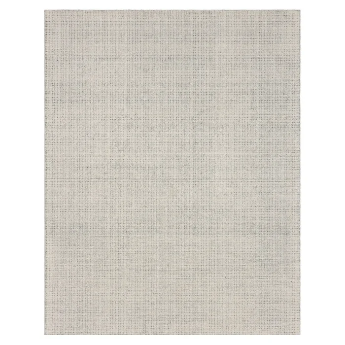 Karastan Forsyth Park R1414 Ivory Aqua Modern/Contemporary Machine Tufted Rug