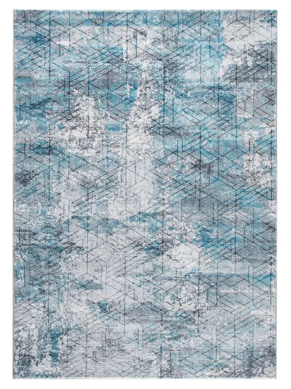 KAS Roxy 2805 Blue Grey Transitional Machinemade Rug