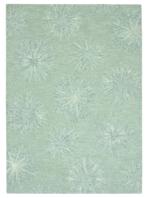 KAS Serenity 1259 Turquoise Transitional Tufted Rug