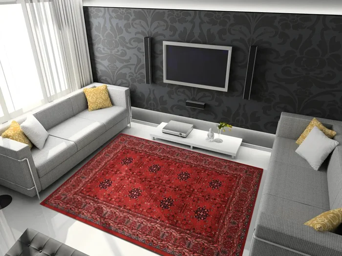 Kashqai 4302 300 Red Rug