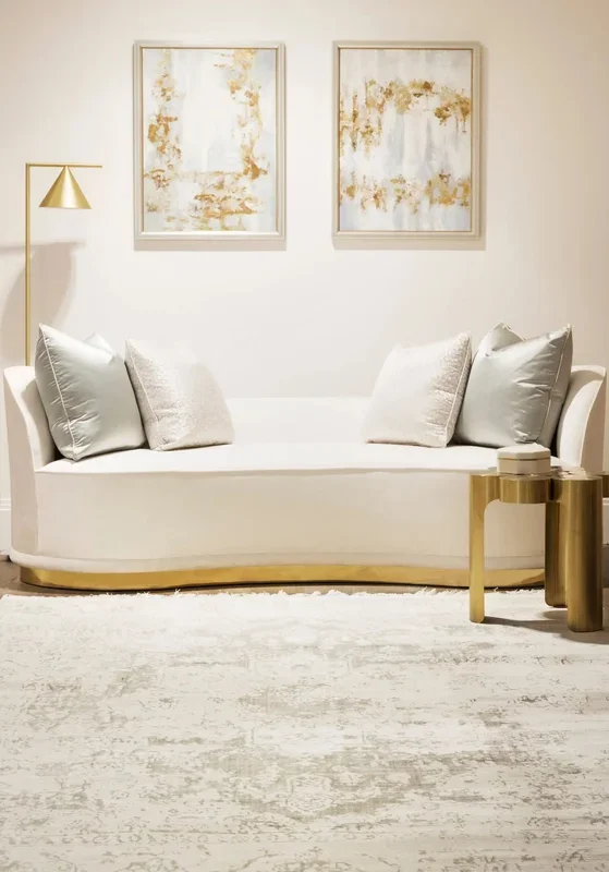 KC Vintage White Rug