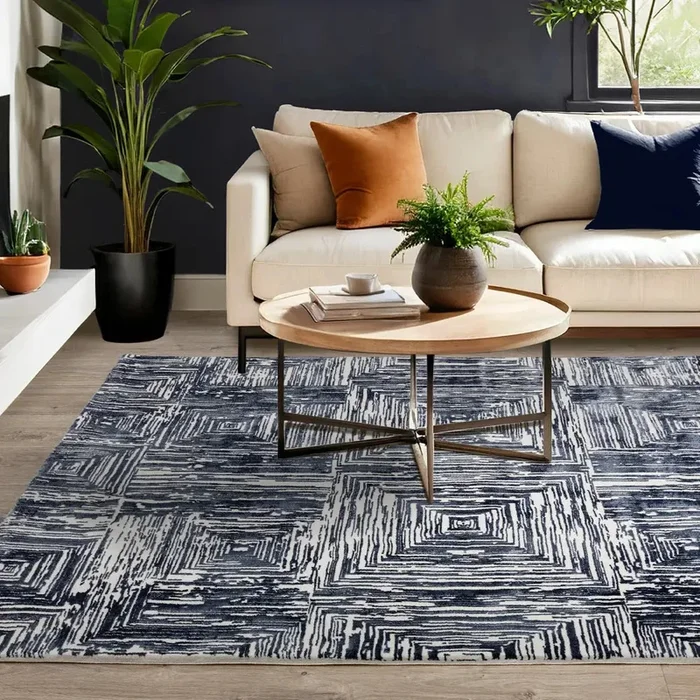 Kuza Portrait Navy Blue