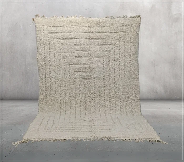 LARGE Beni Ouarain Rug, 295 x 195 cm || 9,68 x 6,4 feet, G-211