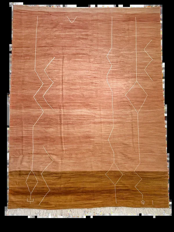 Latfia & Naima’s Rose-Colored Flatweave