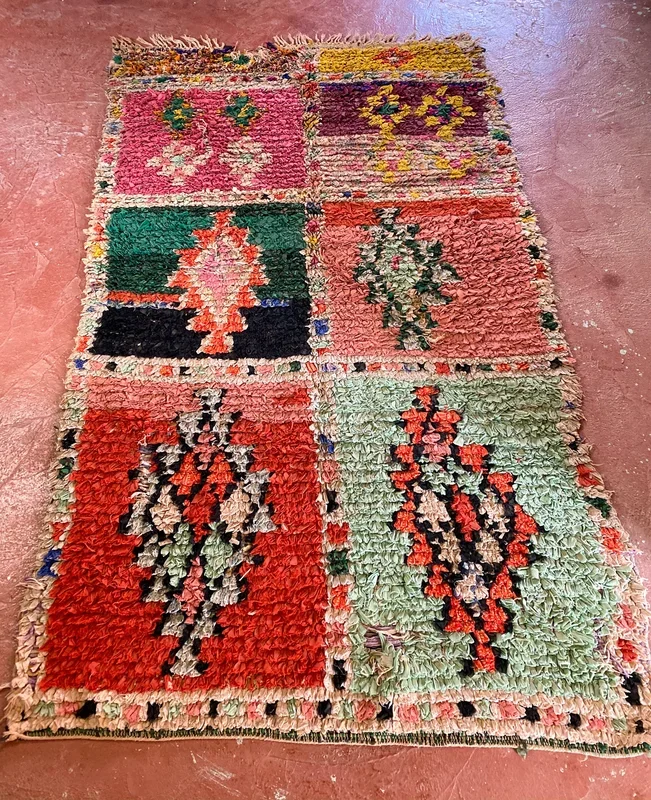 Latifa’s Colorful Boucherouite