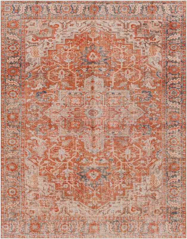 Lavable 29449 Machine Woven Synthetic Blend Indoor Area Rug by Surya Rugs