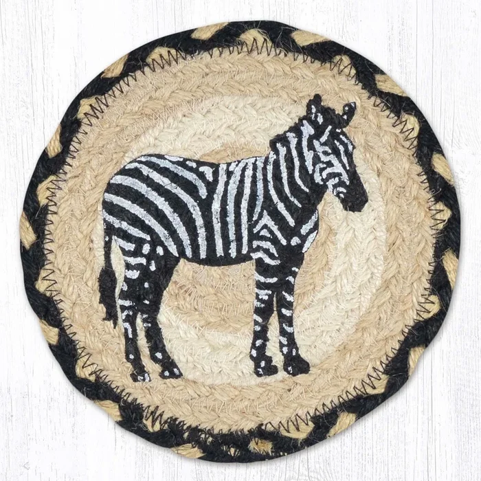 LC-123 Zebra Silhouette 7″ Round