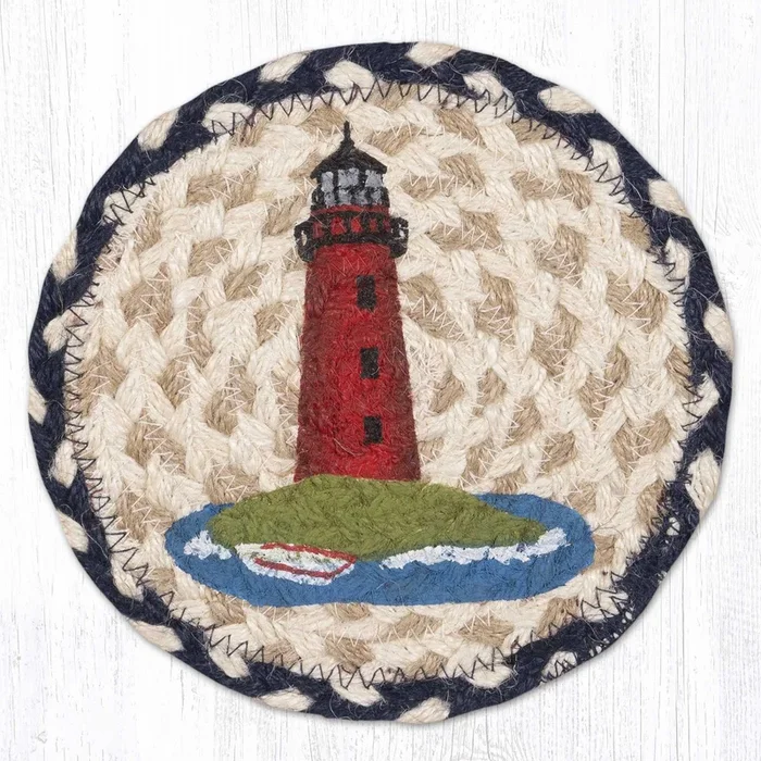 LC-830 Red Lighthouse 7″ Round