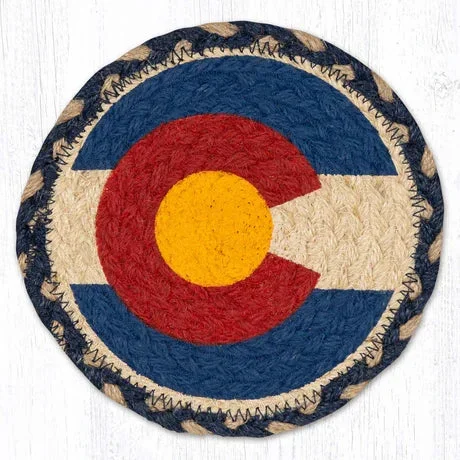LC-881 Colorado Flag 7″ Round
