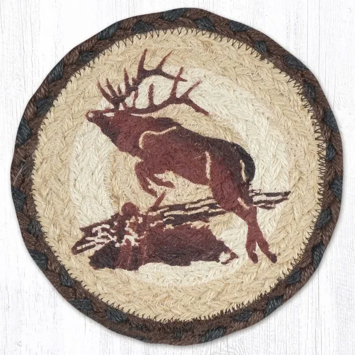 LC-899 Jumping Elk 7″ Trivet