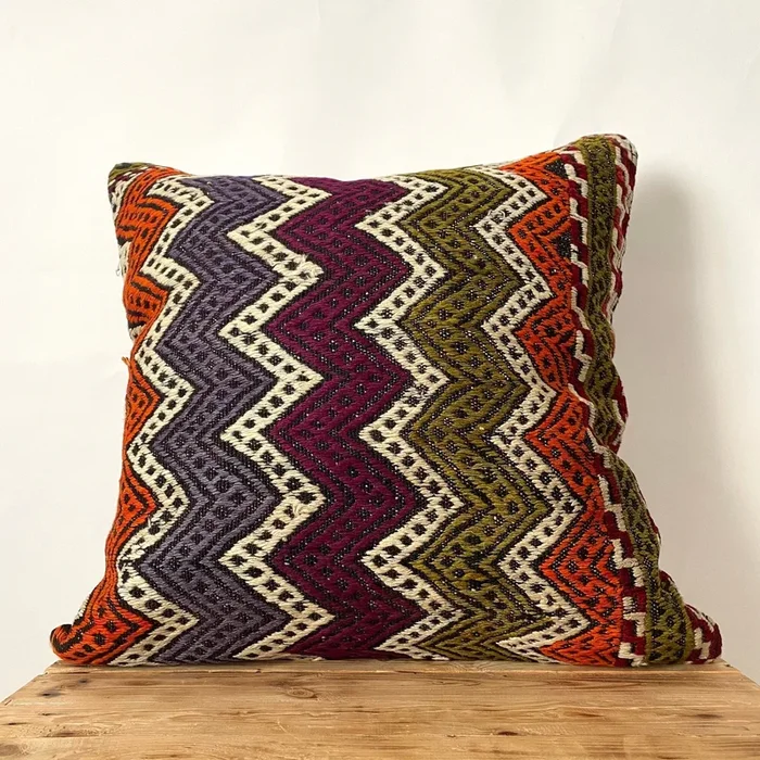 Leal – Multi Color Kilim Pillow Cover