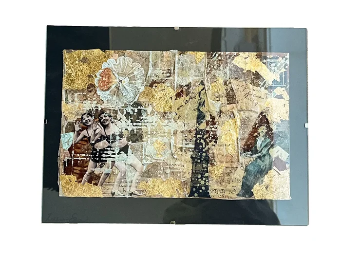 Lillian Shad Original Mixed Media Art