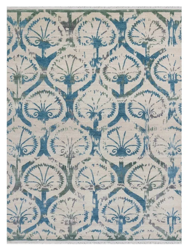 Limited DALBY DA-703 IVORY Transitional Knotted Rugs