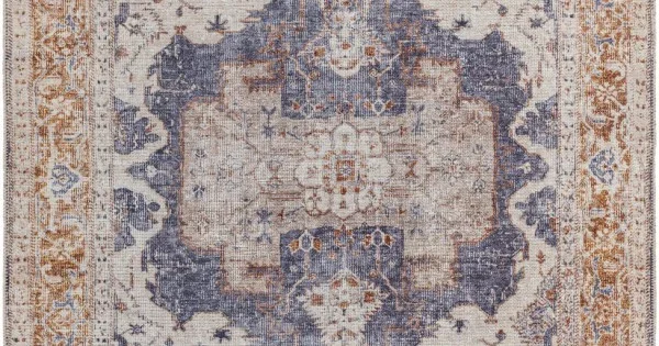 Livabliss Amelie AML2374 Purple Light Gray Area Rug 8 ft. 10 in. X 12 ft. Rectangle