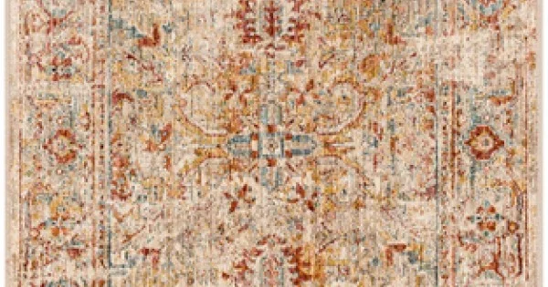 Livabliss Aspendos APS2318 Light Gray Gray Area Rug 2 ft. 7 in. X 10 ft. Runner