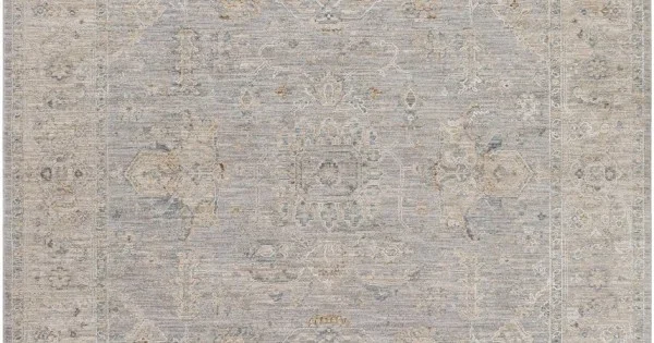 Livabliss Avant Garde AVT2304 Light Gray Medium Gray Area Rug 2 ft. 7 in. X 4 ft. Rectangle