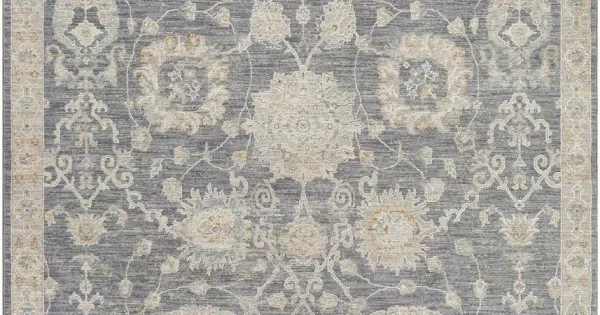Livabliss Avant Garde AVT2306 Medium Gray Charcoal Area Rug 2 ft. X 3 ft. Rectangle