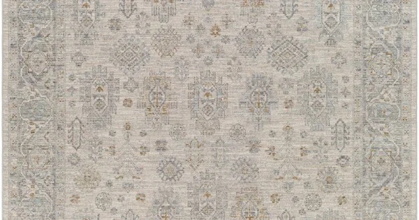 Livabliss Avant Garde AVT2342 Medium Gray Charcoal Area Rug 6 ft. 7 in. X 9 ft. 6 in. Rectangle