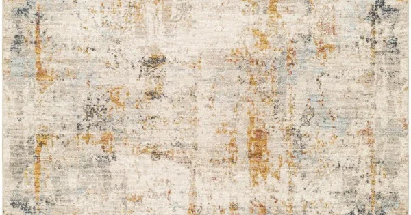 Livabliss Beckham BCM2309 Light Grey Taupe Area Rug 5 ft. X 7 ft. 5 in. Rectangle