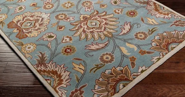 Livabliss Caesar CAE1052 Medium Gray Camel Area Rug 9 ft. 9 in. Round