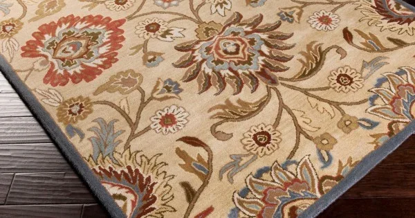 Livabliss Caesar CAE1116 Ivory Denim Area Rug 2 ft. X 3 ft. Rectangle