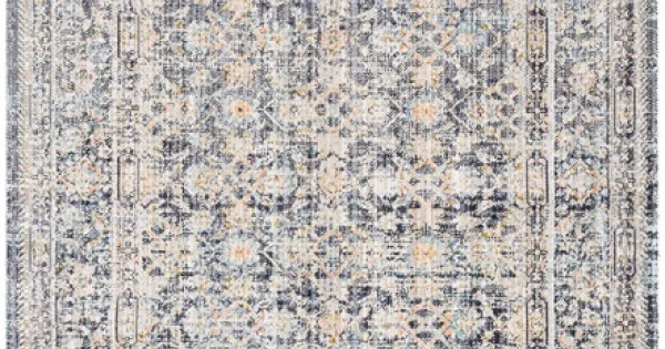 Livabliss Margaret BOMG2308 Sterling Grey Light Grey Area Rug 2 ft. 7 in. X 7 ft. 3 in. Runner