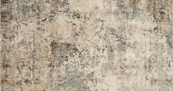 Loloi Axel AXE-04 OCEAN / BEIGE Area Rug 4 ft. 0 in. X 5 ft. 7 in. Rectangle
