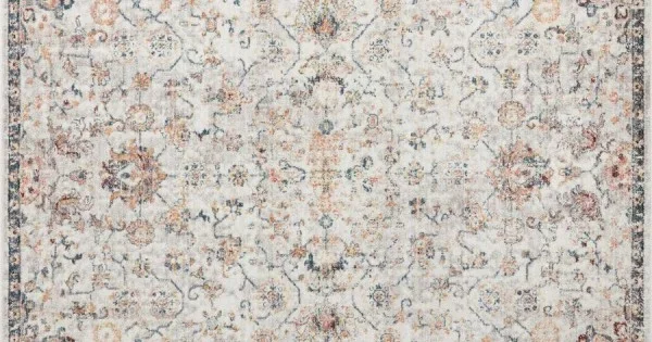 Loloi Cassandra Dove / Navy CSN-03 11 ft. 6 in. X 15 ft. Rectangle Rug