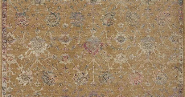 Loloi Giada GIA-05 Gold / Multi Area Rug 10 ft. 0 in. X 14 ft. 0 in. Rectangle