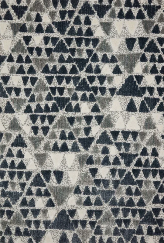 Loloi II Hagen HAG-06 Slate Denim Contemporary Power Loomed Rug