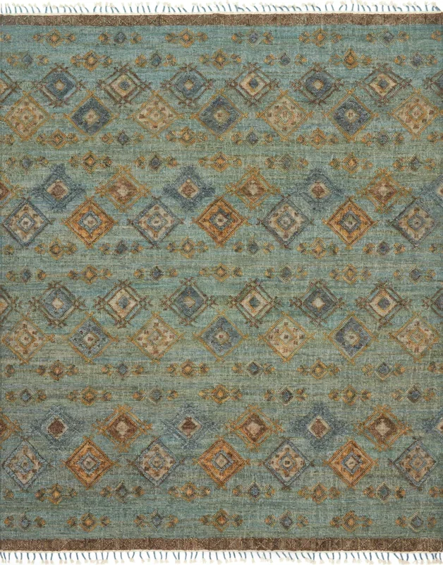Loloi Owen OW-04 Sea Blue Transitional Hand Woven Rug