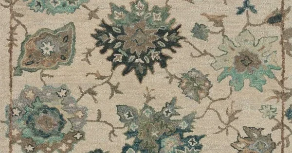 Loloi Padma Ivory / Blue PMA-03 8 ft. 6 in. X 12 ft. Rectangle Rug